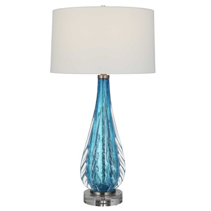 Picture of VENEZIA TABLE LAMP BLUE