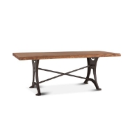 Picture of ORGANIC FORGE 72" DINING TABLE RAW WALNUT