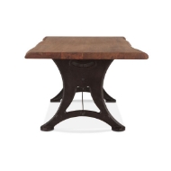 Picture of ORGANIC FORGE 72" DINING TABLE RAW WALNUT