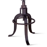 Picture of ORGANIC FORGE RAW WALNUT ADJUSTING STOOL