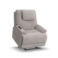 Picture of ZECLINER PETITE FABRIC POWER LIFT RECLINER WITH POWER HEADREST & LUMBAR