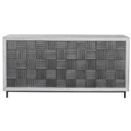 Picture of CHECKERBOARD 4 DOOR CABINET
