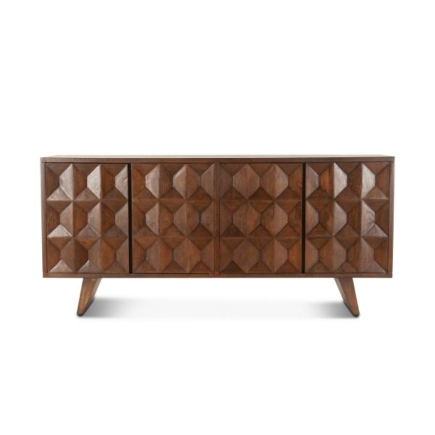 Picture of PALERMO 70" SIDEBOARD IN MATTE BROWN