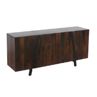 Picture of RIVIERA 74" SIDEBOARD IN DARK WALNUT