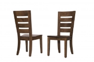 Picture of DOVETAIL HORIZONTAL SLAT SIDE CHAIR IN NATURAL FINISH