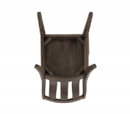Picture of DOVETAIL VERTICAL SLAT CHAIR IN AGED GREY FINISH