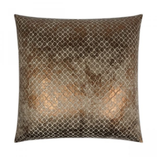 Show details for BEADLING BRONZE THROW PILLOW Picture of BEADLING BRONZE THROW PILLOW