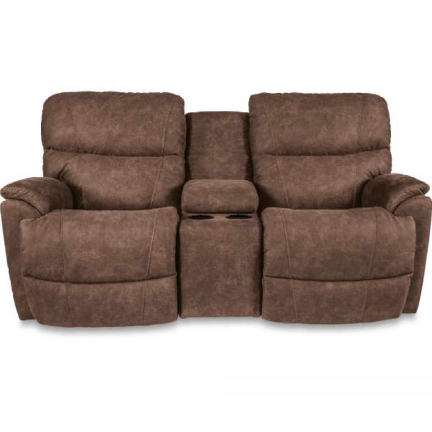 Picture of TROUPER POWER RECLINING LOVESEAT WITH CONSOLE AND POWER HEADRESTS