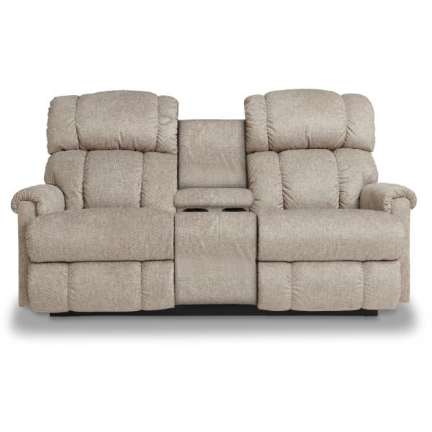 Picture of PINNACLE POWER WALL RECLINING LOVESEAT WITH POWER HEADREST, LUMBER AND CENTER CONSOLE