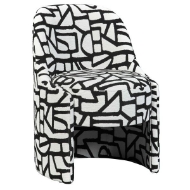 Picture of COZY CAPSULE DINING CHAIR - SQUIGGLE