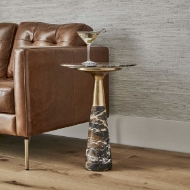 Picture of PIER ACCENT TABLE - MARBLE