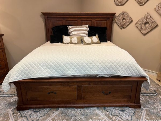Show details for LONGMEADOW KING STORAGE BED Picture of LONGMEADOW KING STORAGE BED