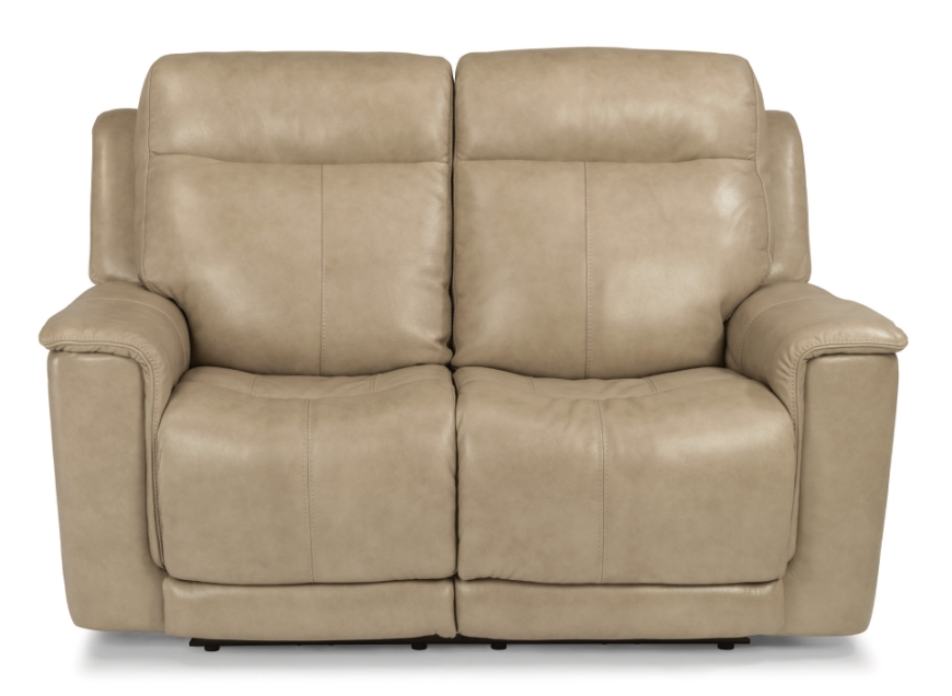 Picture of MILLER LEATHER POWER RECLINING LOVESEAT WITH POWER HEADRESTS