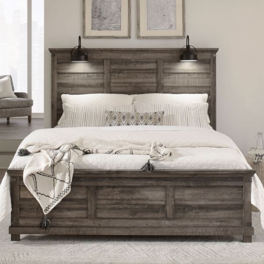 Show details for LAKESIDE HAVEN QUEEN PANEL BED Picture of LAKESIDE HAVEN QUEEN PANEL BED