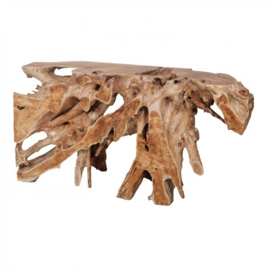 Show details for TEAK ROOT CONSOLE TABLE Picture of TEAK ROOT CONSOLE TABLE