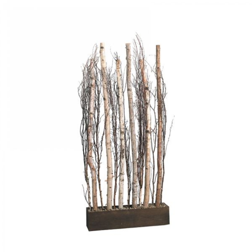 Picture of 7.5' BIRCH TRUNKS AND BRANCHES SCREEN