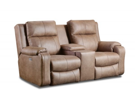 Show details for CONTOUR POWER RECLINING LOVESEAT WITH POWER HEADREST AND CENTER CONSOLE Picture of CONTOUR POWER RECLINING LOVESEAT WITH POWER HEADREST AND CENTER CONSOLE