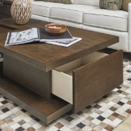 Picture of ATHENS RECTANGULAR COFFEE TABLE WITH CASTERS