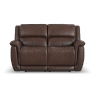 Picture of BEAU FABRIC POWER RECLINING LOVESEAT WITH POWER HEADRESTS