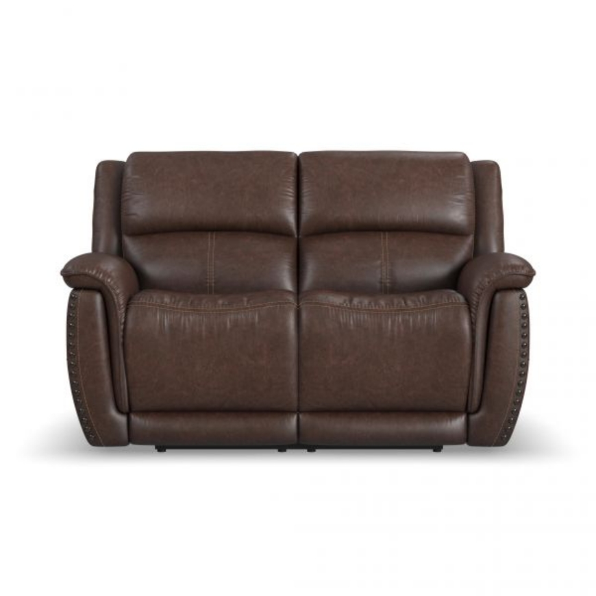 Picture of BEAU FABRIC POWER RECLINING LOVESEAT WITH POWER HEADRESTS