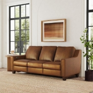 Picture of FINLEY LEATHER POWER INCLINING SOFA