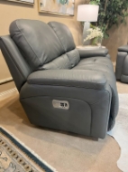 Picture of GREYSON POWER RECLINING LOVESEAT WITH POWER HEADRESTS IN TOP GRAIN LEATHER
