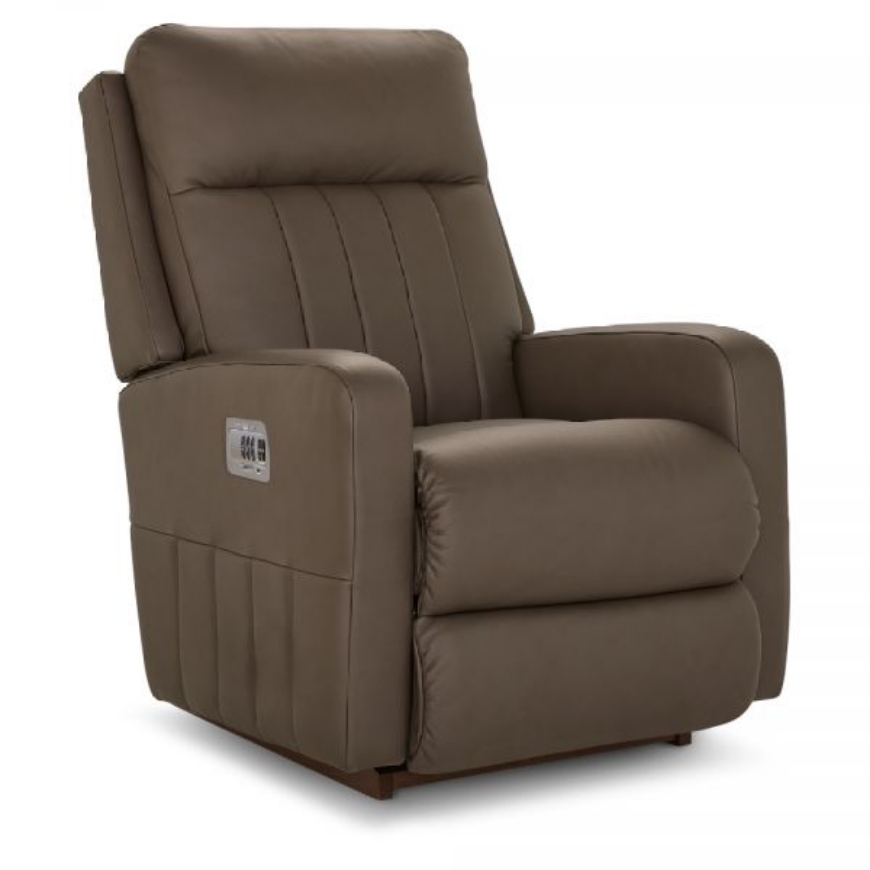 Picture of FINLEY LEATHER POWER ROCKING RECLINER WITH POWER HEADREST AND LUMBAR